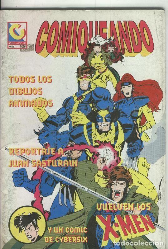 C&oacute;mics: Fanzine: Comiqueando numero 13: X Men - varios - Foto 1