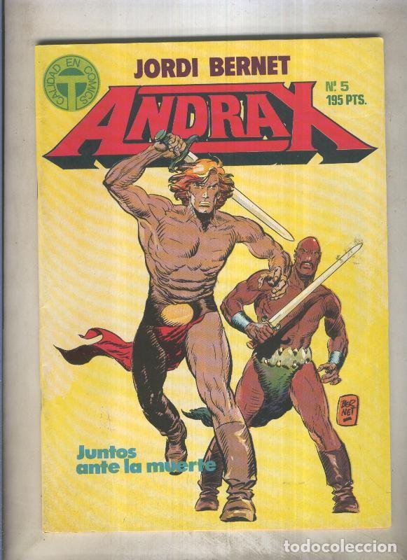 C&oacute;mics: Andrax numero 05 - Jordi Bernet