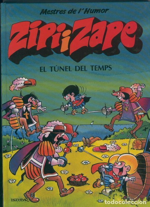 Comics: Mestres de l,humor: Zipi i Zape numero 04: El tunel del temps - Escobar