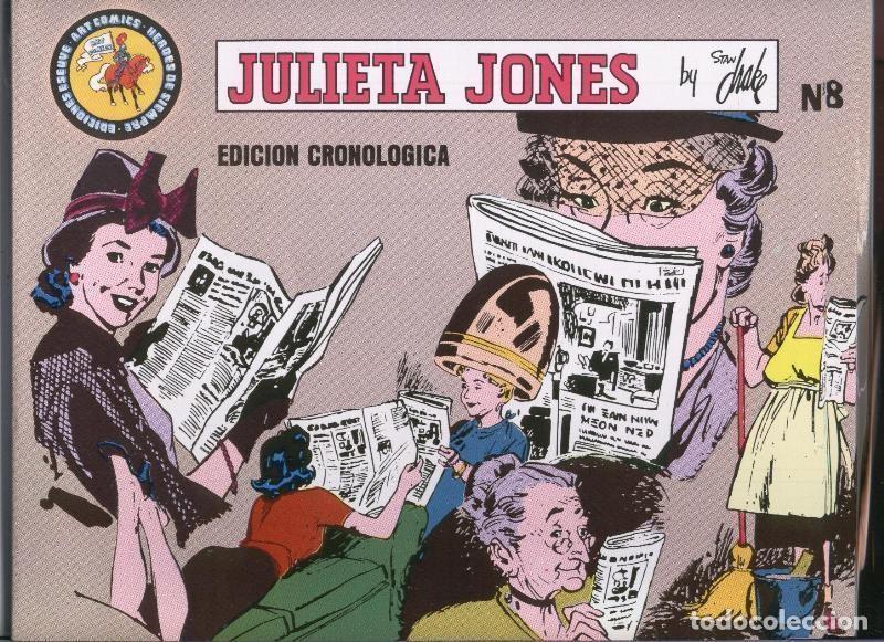 Comics: Julieta Jones numero 08: tiras 3.5. al 13.10.1956 - Stan Drake