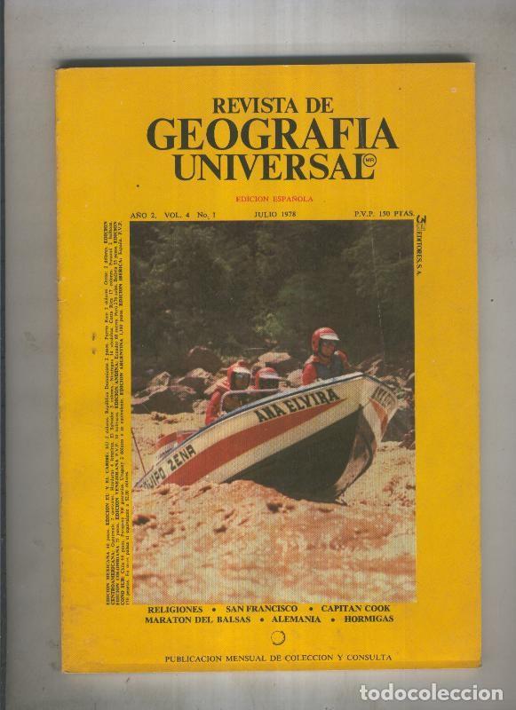 C&oacute;mics: Geografia universal 1978 Julio - Varios - Foto 1