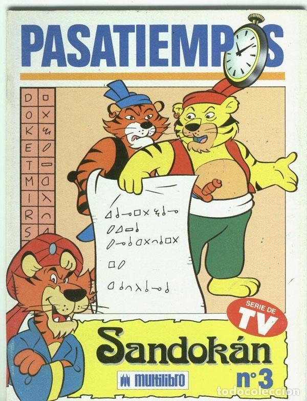C&oacute;mics: Serie de TV: Pasatiempos Sandokan numero 3 - Varios