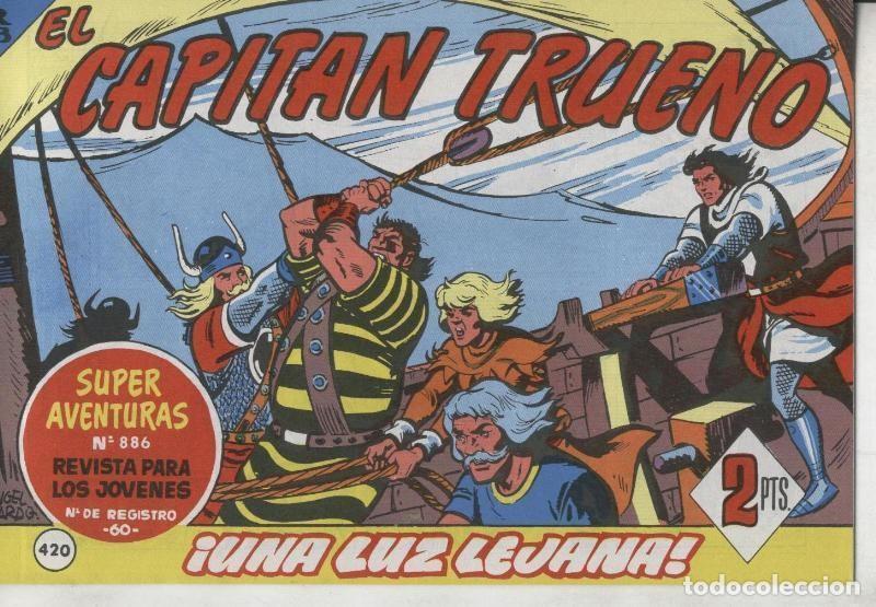 Comics: El Capitan Trueno facsimil numero 420: Una luz lejana - Varios