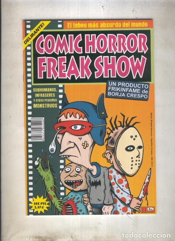 Comics: Comic horror freak show - Borja Crespo