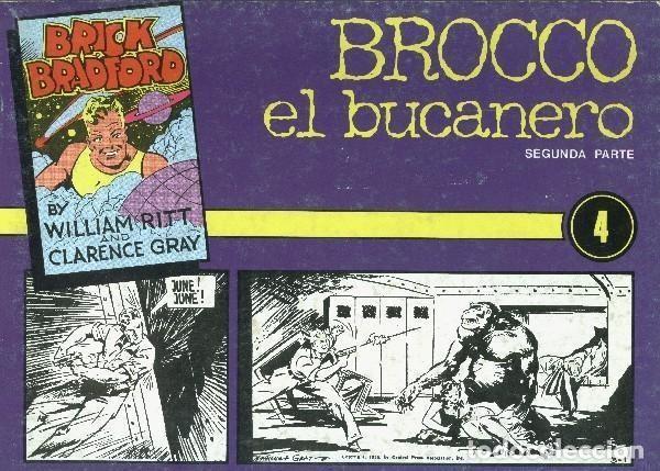 Comics: Brick Bradford numero 04: Brocco el bucanero, segunda parte - Clarence Gray-Williams Ritt