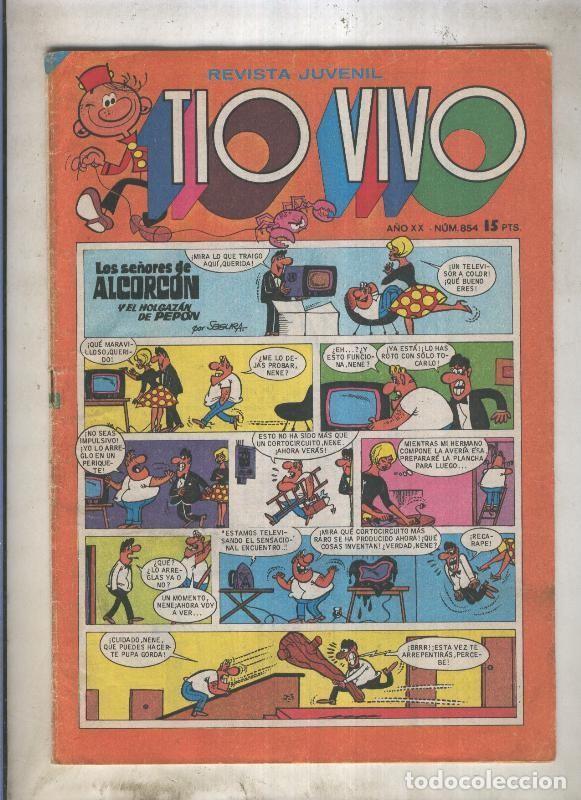 Comics: Tio Vivo segunda epoca numero 0854 (numerado 1 en trasera) - Varios