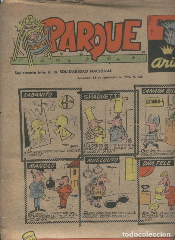 C&oacute;mics: Parque numero 120 (mal estado general) - Varios - Foto 1