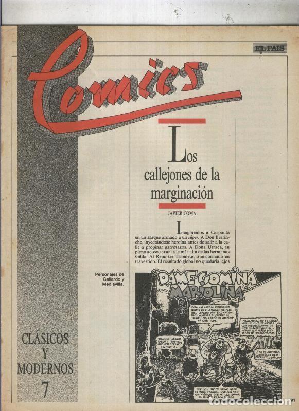 C&oacute;mics: Comics.Los: clasicos y modernos numero 07 - Javier Coma - Foto 1