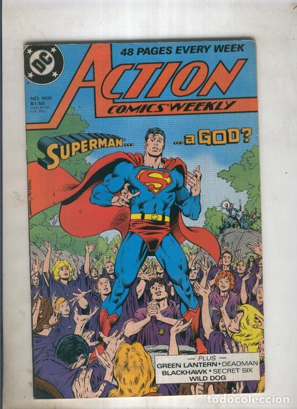 C&oacute;mics: Action comics weekly 606 superman... a god ? - Varios - Foto 1