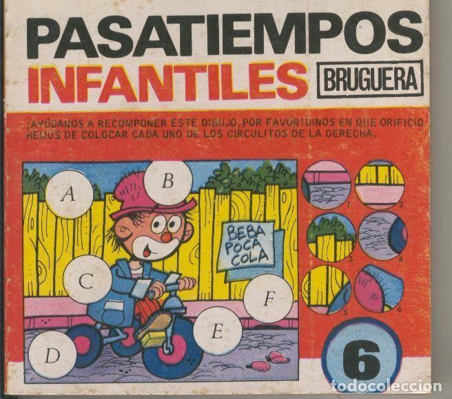 C&oacute;mics: Pasatiempos infantiles numero 06 - Varios - Foto 1