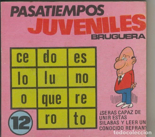 C&oacute;mics: Pasatiempos juveniles numero 12 - Varios - Foto 1