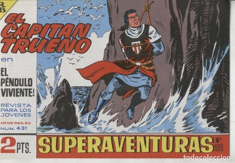 C&oacute;mics: El Capitan trueno facsimil numero 431: El pendulo viviente - Varios - Foto 1