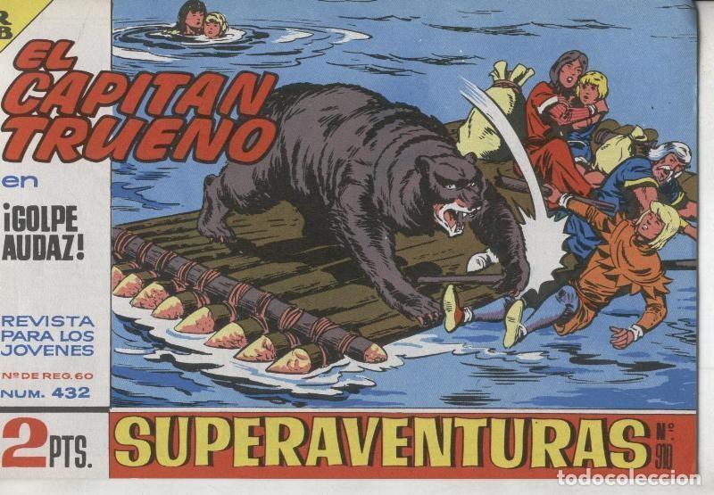 C&oacute;mics: El Capitan trueno facsimil numero 432: Golpe audaz - Varios