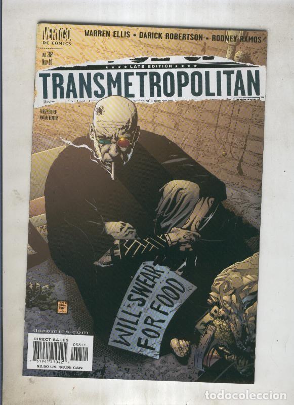 C&oacute;mics: Transmetropolitan numero 38 - Varios - Foto 1