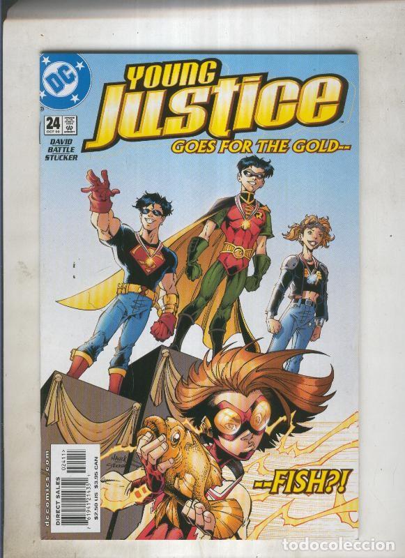 Comics: Young justice numero 024 goes for the gold fish &iquest;? - Varios