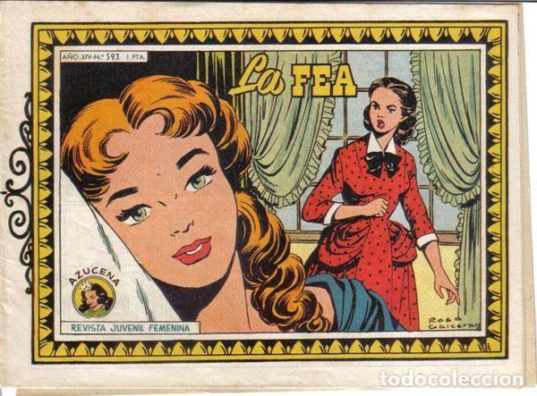 Comics: Azucena numero 0593: La fea - Ana Maria y Galceran