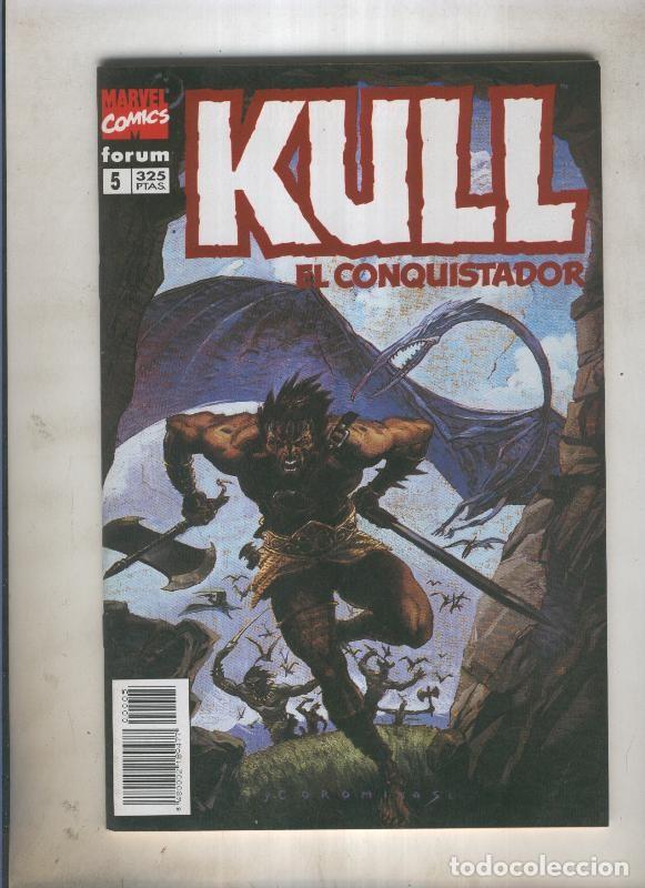 C&oacute;mics: Kull el conquistador numero 05 :El dios escorpion - Varios - Foto 1