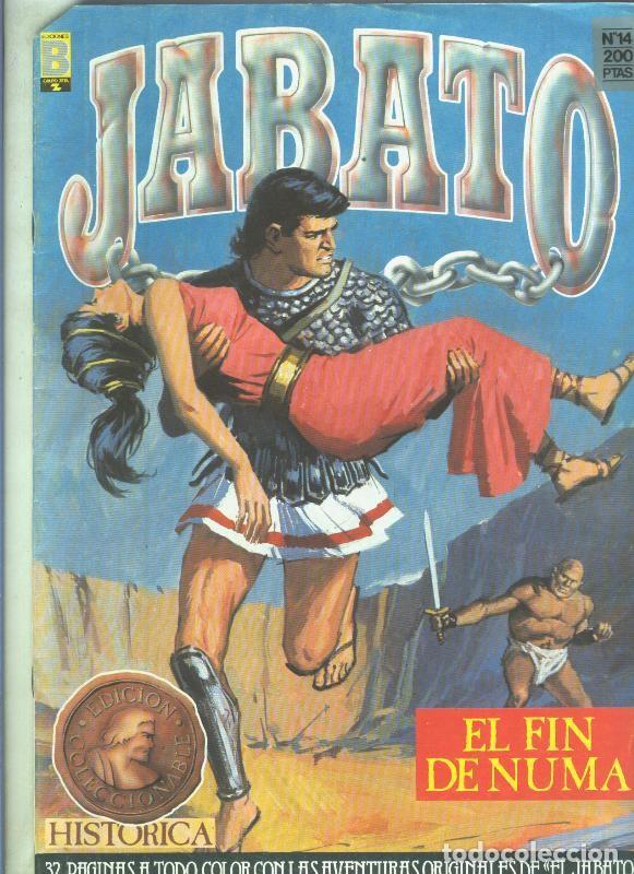 Comics: Jabato edicion historica segunda edicion numero 014: El fin de Numa (numerado 2 en trasera) - Victor