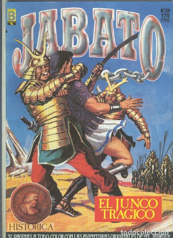 Comics: Jabato edicion historica primera edicion numero 024: El junco tragico (numerado 1 en trasera) - Vict