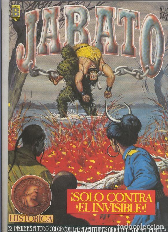 Comics: Jabato edicion historica primera edicion numero 054: Solo contra el invisible - Victor Mora-Francisc