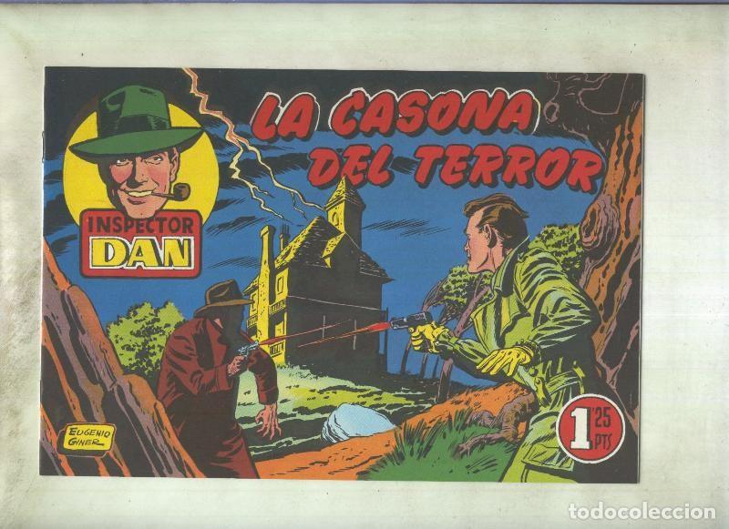 C&oacute;mics: Inspector Dan facsimil numero 21: la casona del terror - Eugenio Giner - Foto 1