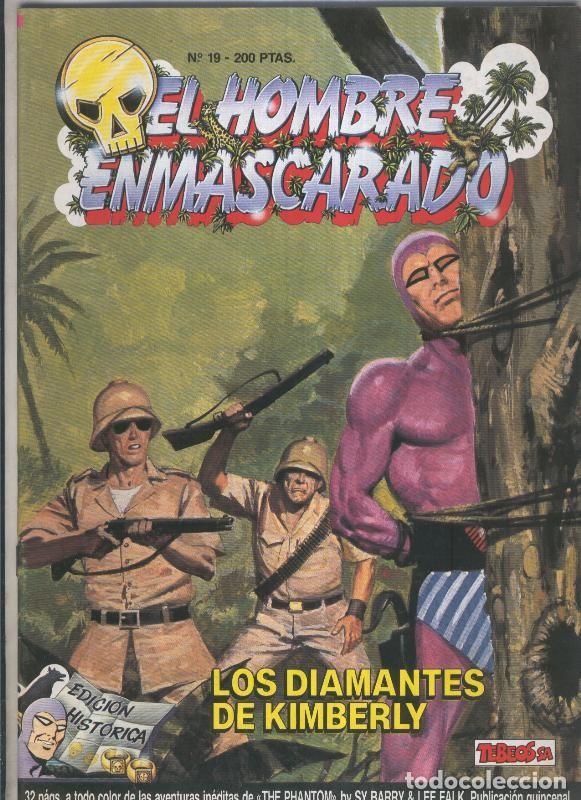 Comics: El Hombre Enmascarado numero 19 (numerado 1 en trasera) - Lee Falk