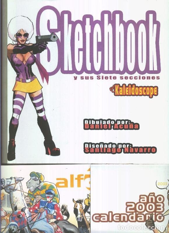 Comics: Kaleidoscope: Sketychbook y sus siete secciones con Daniel Acuna - Daniel Acu&ntilde;a