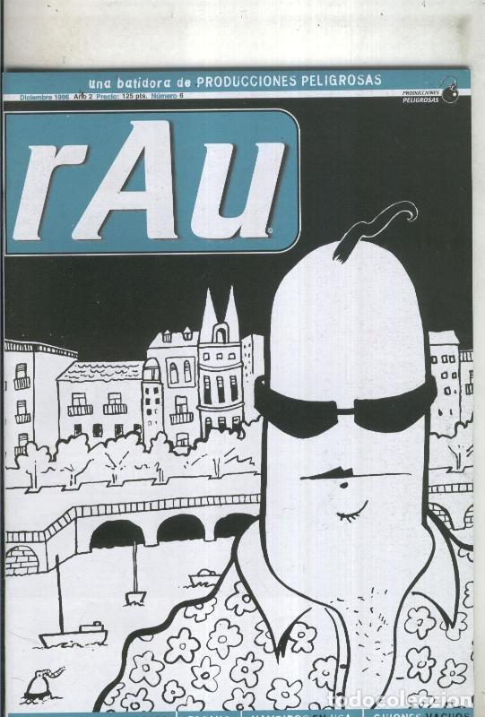 C&oacute;mics: Fanzine: Rau numero 06 - Varios - Foto 1