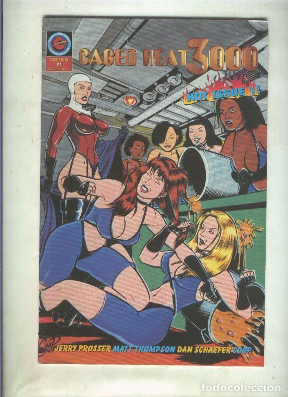 C&oacute;mics: Caged Heat 3000 numero 01 (1995) - Varios - Foto 1