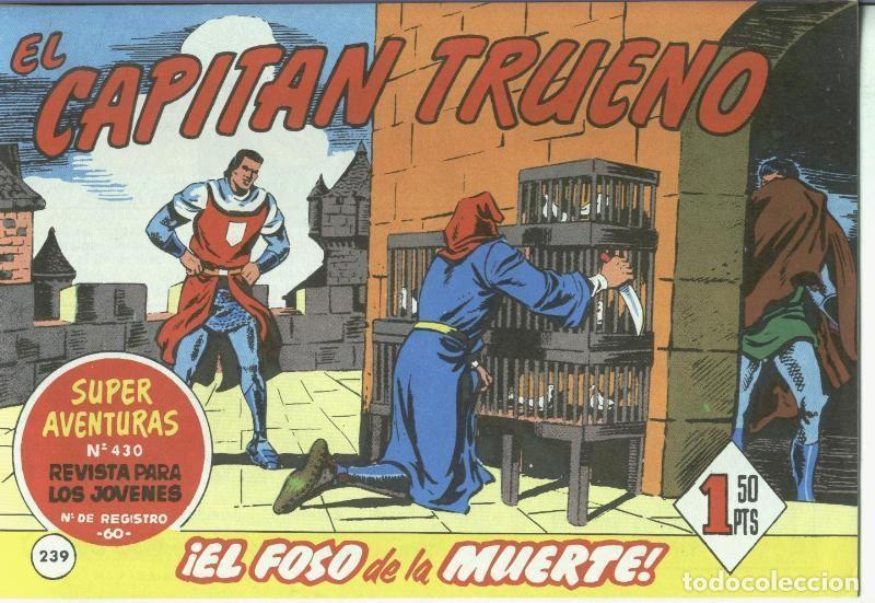 Fumetti: El Capitan trueno facsimil numero 239: El foso de la muerte - Angel Pardo-Victor Mora