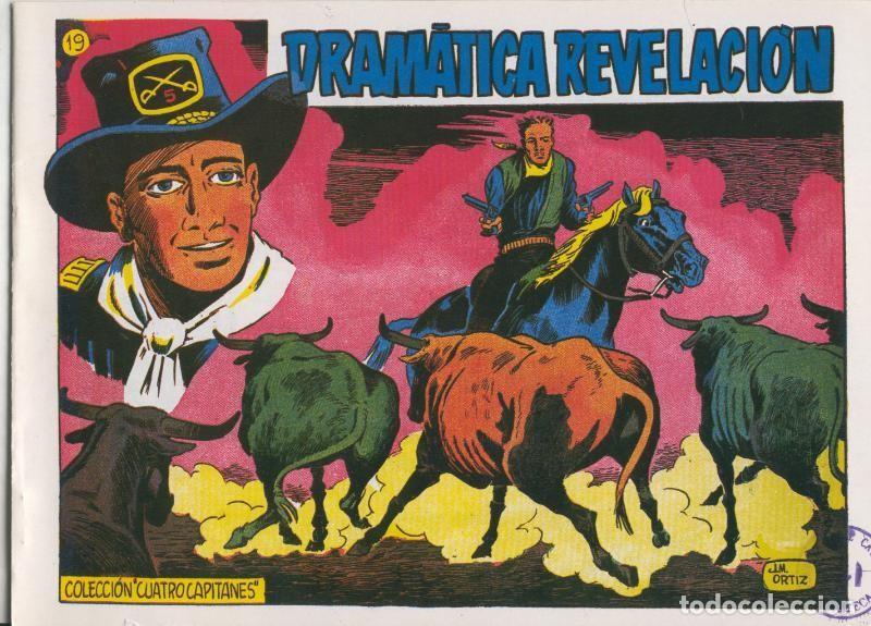 C&oacute;mics: Cuatro Capitanes, facsimil numero 19: Dramatica revelacion - Varios - Foto 1