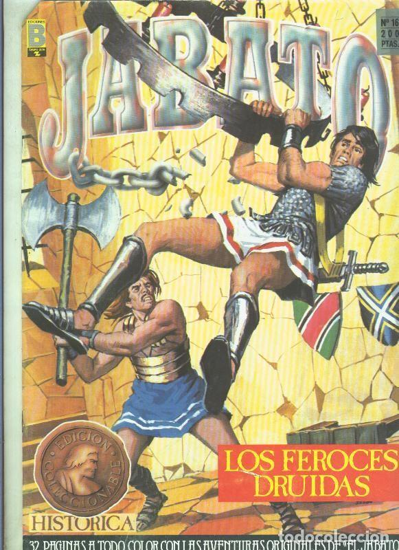Fumetti: Jabato edicion historica segunda edicion numero 016: Los feroces Druidas (numerado 3 en trasera) - V