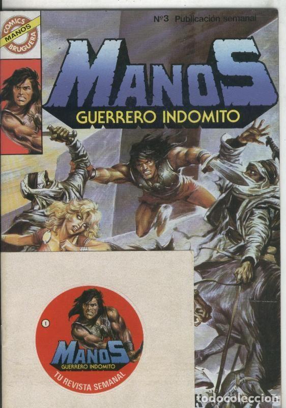 Fumetti: Manos numero 03 (numerado 2 en trasera) - Correa