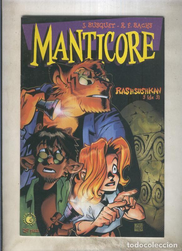 Comics : Manticore Rashsushkan numero 3 - J.Busquets-R.F.Bachs