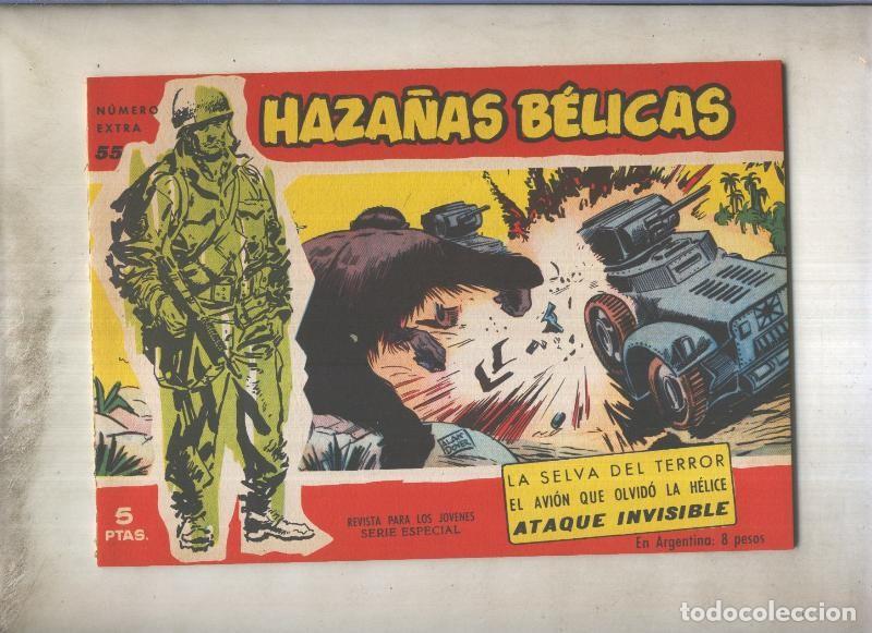 Comics: Haza&ntilde;as Belicas Roja numero 055 (procede de tomo archivo editorial) - Varios
