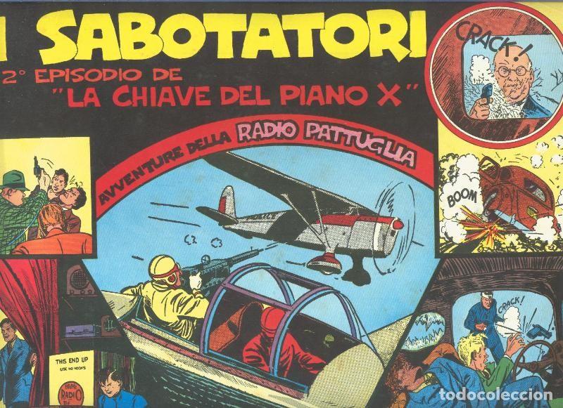 Fumetti: Radio Pattuglia numerado 27 a boligrafo en laterial superior izquierdo - Eddie Sullivan e Charlie Sc