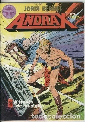 C&oacute;mics: Andrax: numero 01: A traves de los siglos - Jordi Bernet - Foto 1