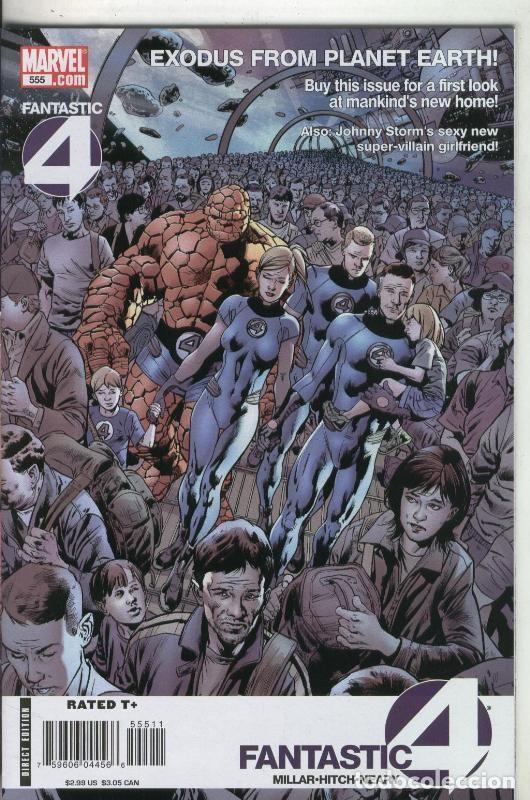 C&oacute;mics: Fantastic Four numero 555 - Mark Millar - Bryan Hitch - Foto 1