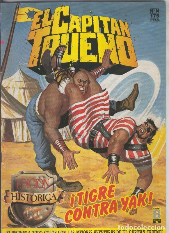 Comics : El Capitan Trueno edicion historica numero 074:Tigre contra Yak - Victor Mora-Ambros-Pardo-Antonio B