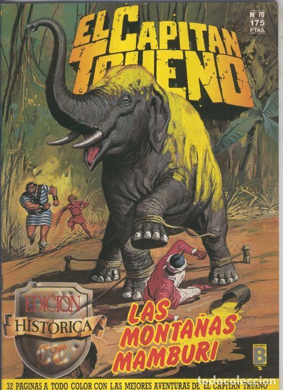 Comics : El Capitan Trueno edicion historica numero 070:Las monta&ntilde;as Mamburi - Victor Mora-Ambros-Pardo-Anton