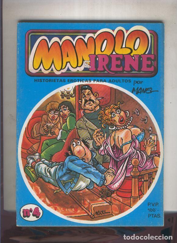 C&oacute;mics: Manolo e Irene numero 4 (numerado 1 en trasera) - Manel - Foto 1