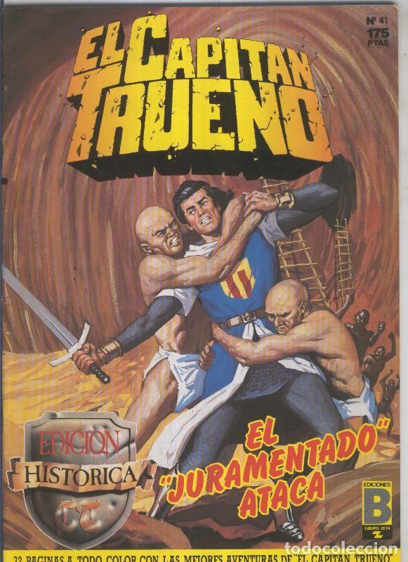 Comics: El Capitan Trueno edicion historica numero 041:El juramentado ataca - Victor Mora-Ambros-Pardo-Anton