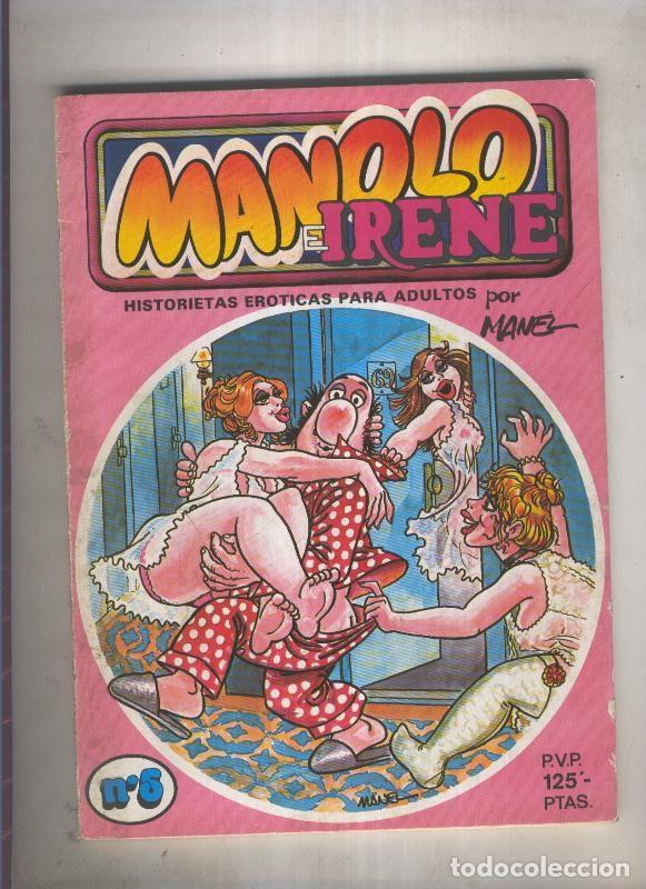 C&oacute;mics: Manolo e Irene numero 5 (numerado 1 en trasera) - Manel - Foto 1