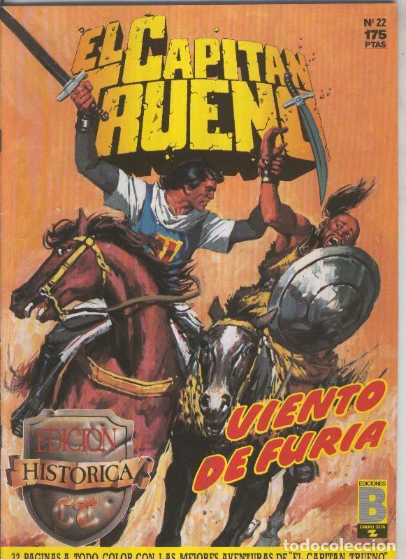 Comics : El Capitan Trueno edicion historica numero 022:Viento de furia - Victor Mora-Ambros-Pardo-Antonio Be