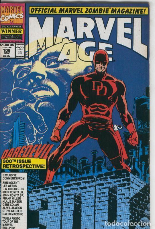 C&oacute;mics: Marvel Age numero 106 de 1991 - Varios - Foto 1