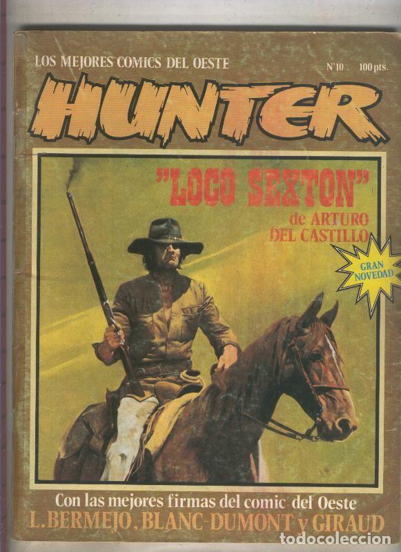 C&oacute;mics: Hunter numero 10 (numerado 4 en trasera) - Varios