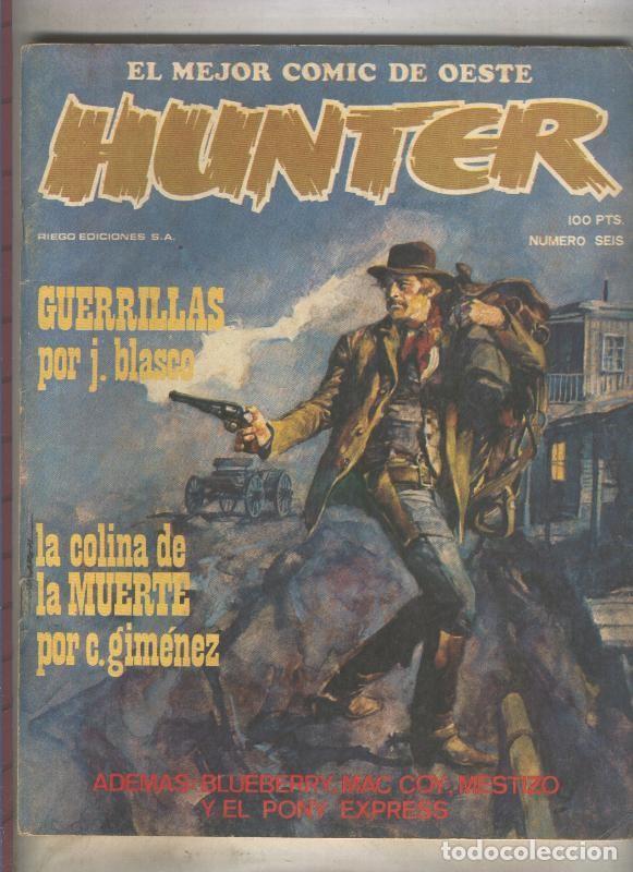 C&oacute;mics: Hunter numero 06 (numerado 6 en trasera) - Varios - Foto 1