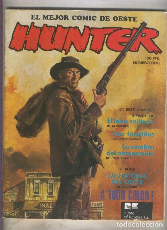C&oacute;mics: Hunter numero 02 (numerado 2 en trasera) - Varios - Foto 1