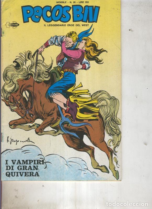 Comics: Pecos Bill numero 20 I vampiri di gran quivera - Guido Martina