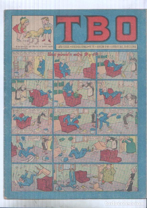 C&oacute;mics: TBO numero 081 (numerado 2 en trasera) - Varios - Foto 1